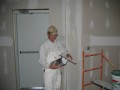 2005-01-26 Stan Obannon mudded & sanded the drywall  * 1024 x 768 * (295KB)